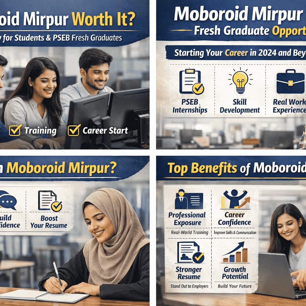 Is Moboroid Mirpur Worth It? An Honest Review for Students and Job Seekers, and PSEB hiring for Fresh Graduates